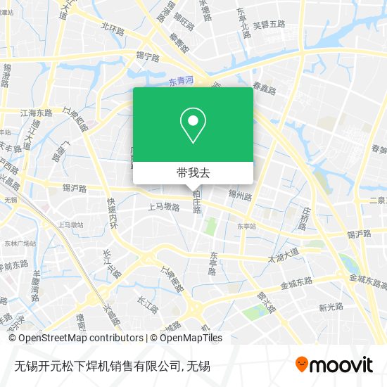 无锡开元松下焊机销售有限公司地图