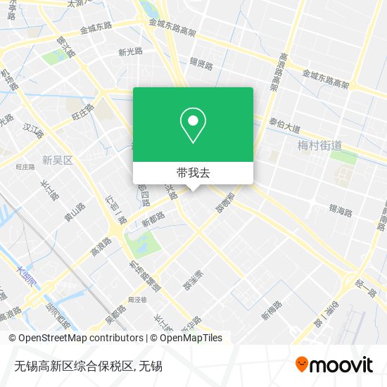 无锡高新区综合保税区地图