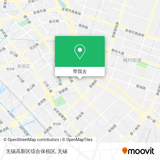 无锡高新区综合保税区地图