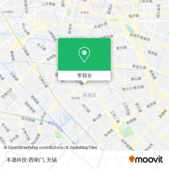 丰晟科技-西南门地图