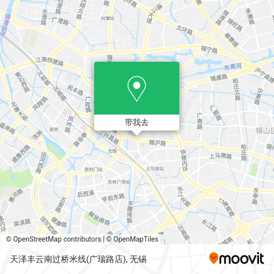 天泽丰云南过桥米线(广瑞路店)地图