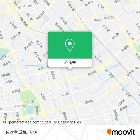 必达意重机地图