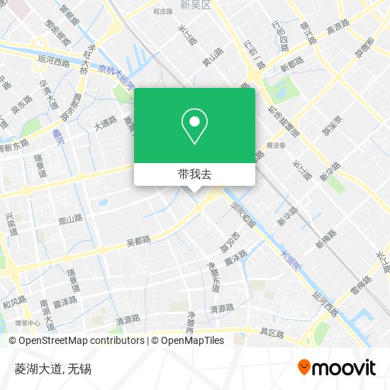 菱湖大道地图