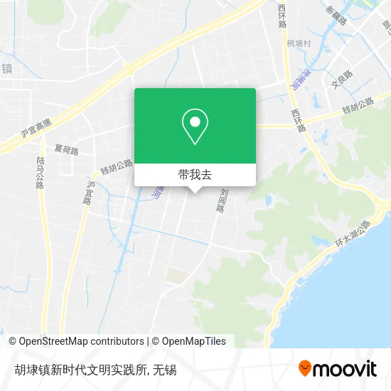 胡埭镇新时代文明实践所地图