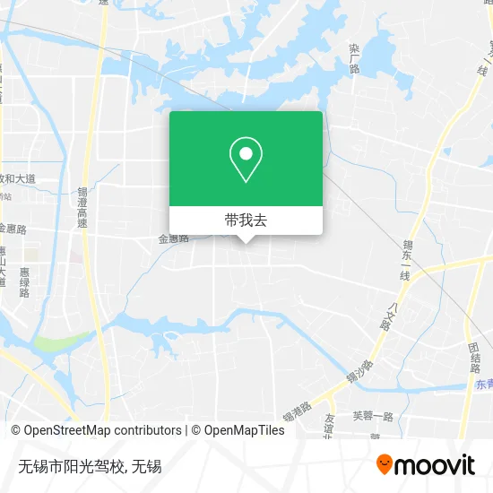 无锡市阳光驾校地图