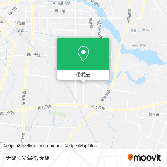 无锡阳光驾校地图