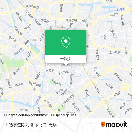 王选事迹陈列馆-东北门地图