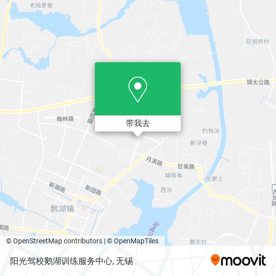 阳光驾校鹅湖训练服务中心地图