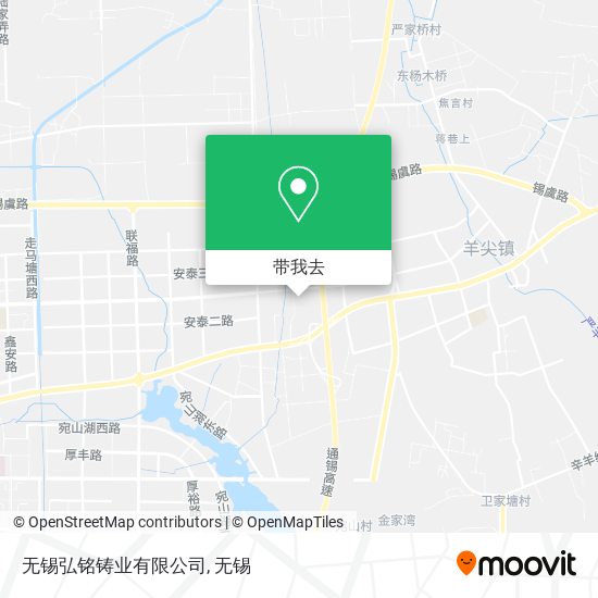 无锡弘铭铸业有限公司地图