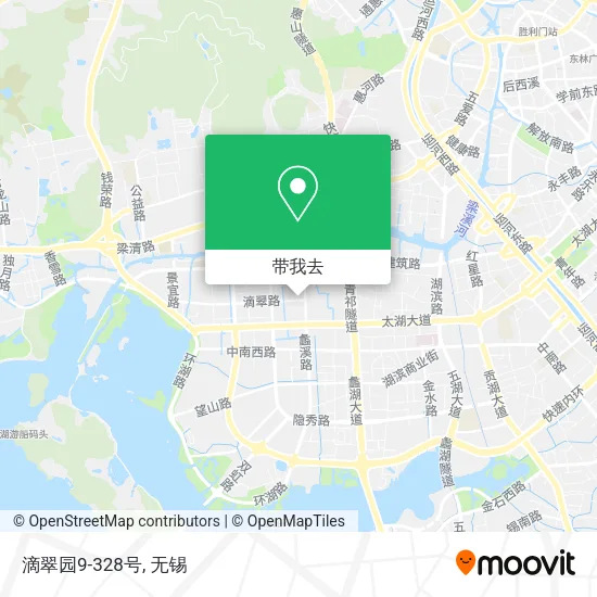 滴翠园9-328号地图