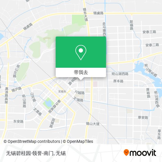 无锡碧桂园·领誉-南门地图
