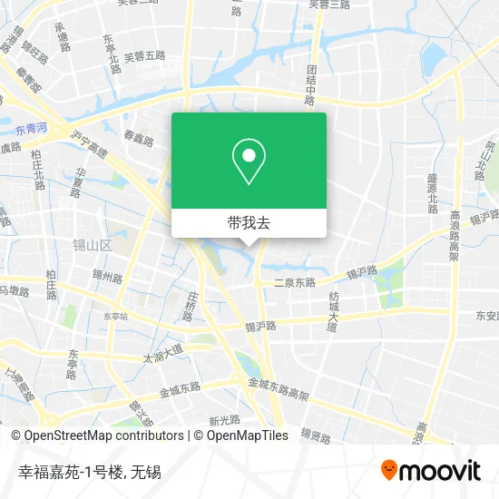 幸福嘉苑-1号楼地图