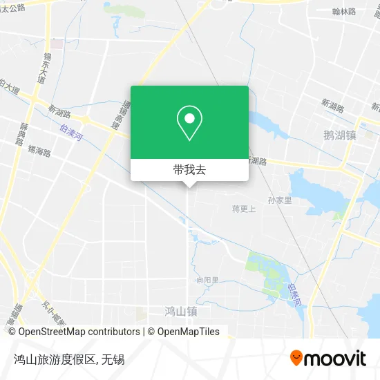 鸿山旅游度假区地图