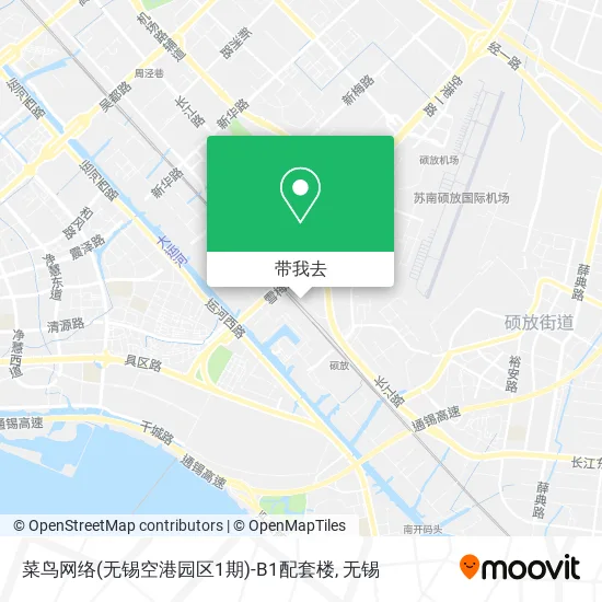 菜鸟网络(无锡空港园区1期)-B1配套楼地图