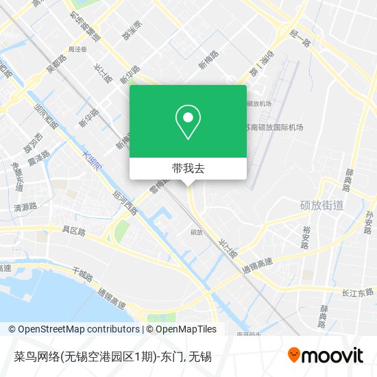 菜鸟网络(无锡空港园区1期)-东门地图