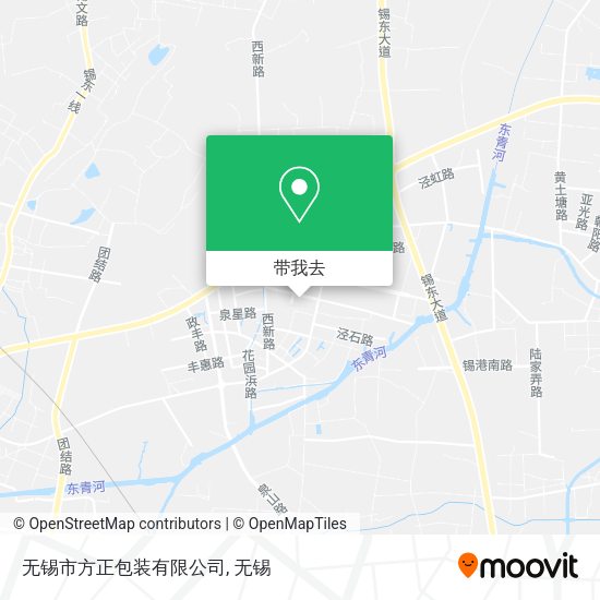 无锡市方正包装有限公司地图