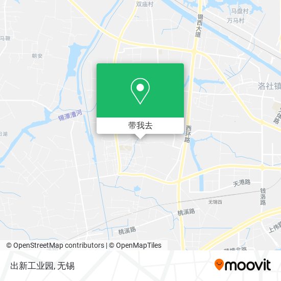 出新工业园地图