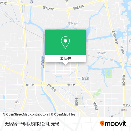 无锡锡一钢格板有限公司地图