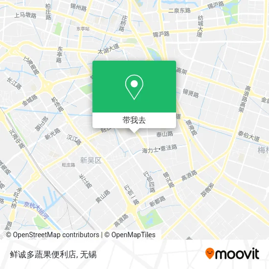 鲜诚多蔬果便利店地图