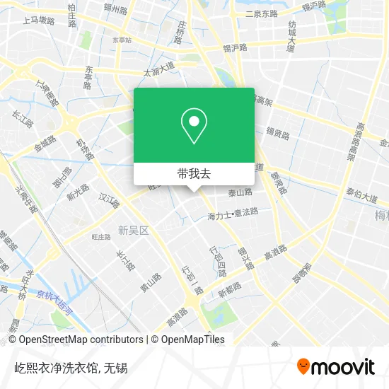 屹熙衣净洗衣馆地图