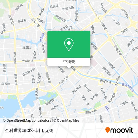 金科世界城C区-南门地图
