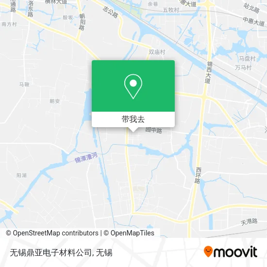 无锡鼎亚电子材料公司地图