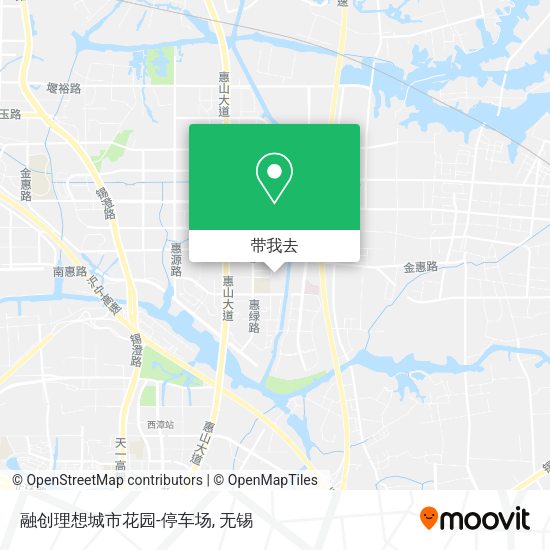 融创理想城市花园-停车场地图