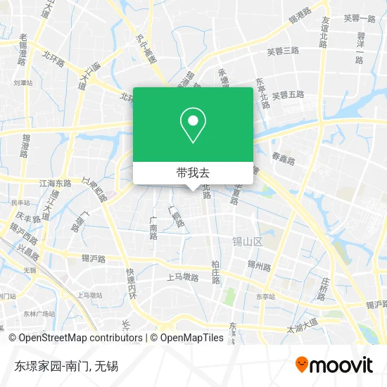 东璟家园-南门地图