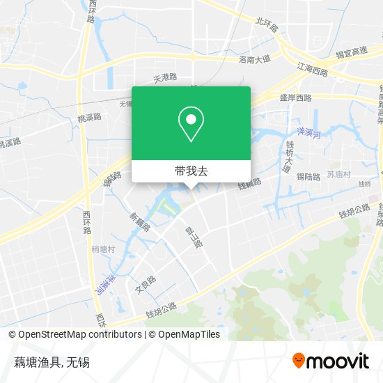 藕塘渔具地图