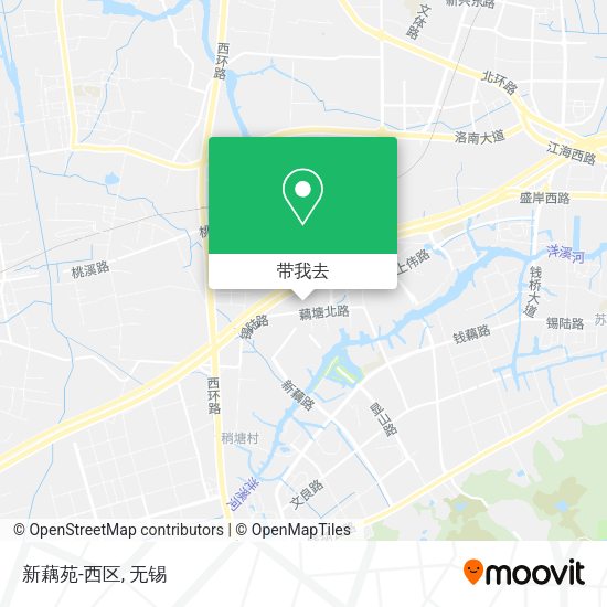 新藕苑-西区地图