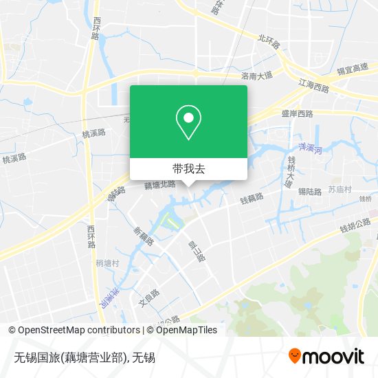 无锡国旅(藕塘营业部)地图