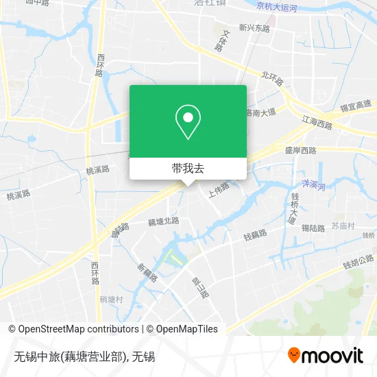无锡中旅(藕塘营业部)地图