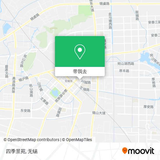 四季景苑地图