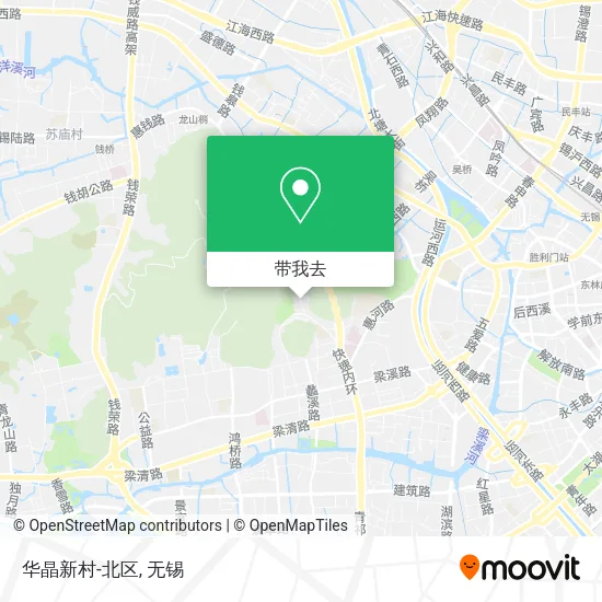 华晶新村-北区地图