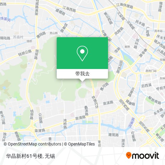 华晶新村61号楼地图