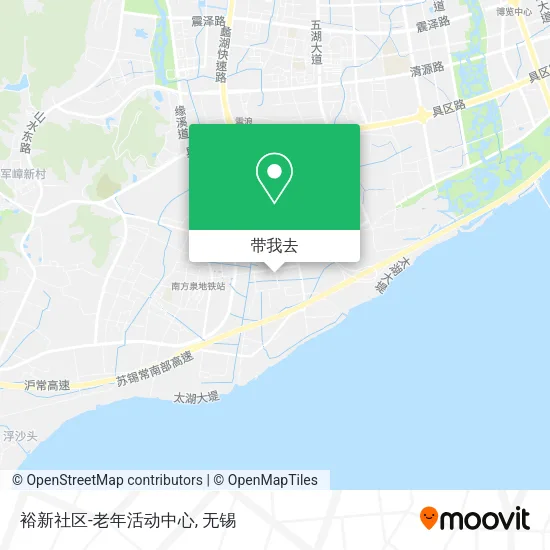 裕新社区-老年活动中心地图