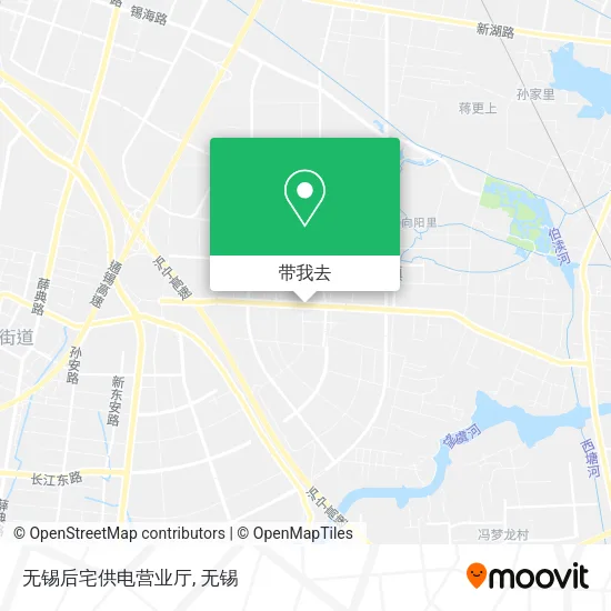 无锡后宅供电营业厅地图