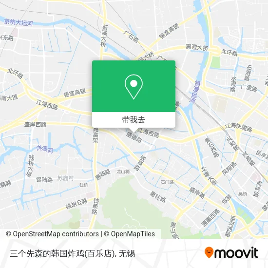 三个先森的韩国炸鸡(百乐店)地图