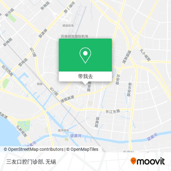 三友口腔门诊部地图