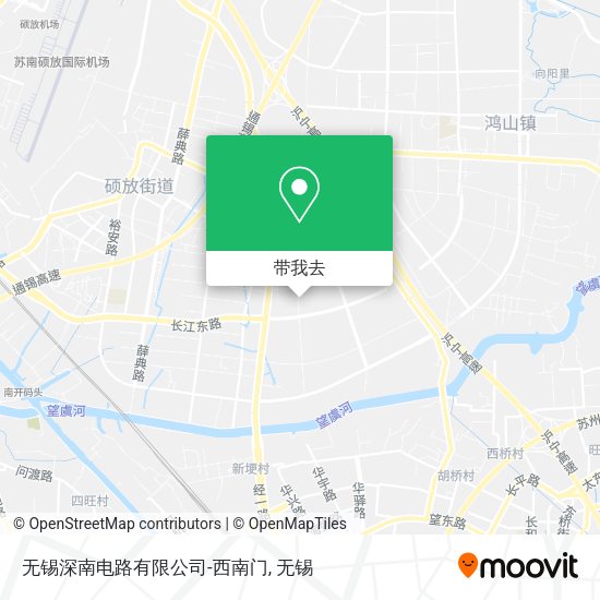 无锡深南电路有限公司-西南门地图