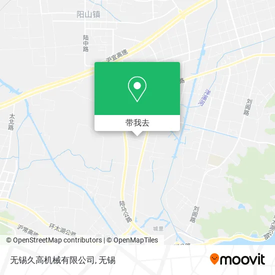 无锡久高机械有限公司地图