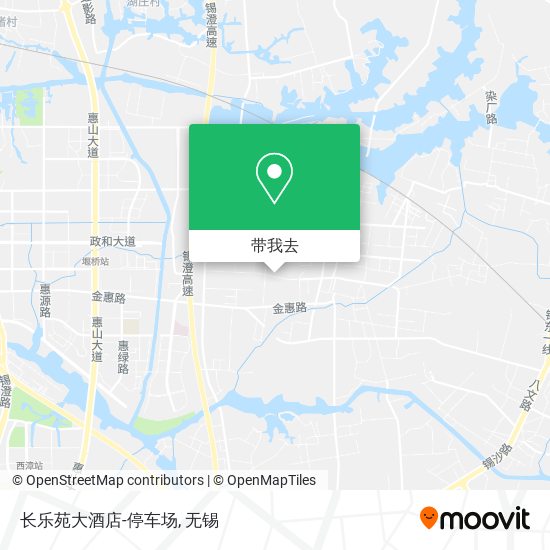 长乐苑大酒店-停车场地图