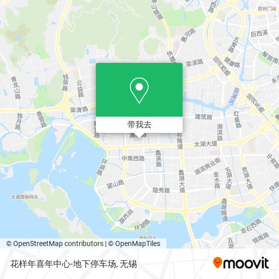 花样年喜年中心-地下停车场地图