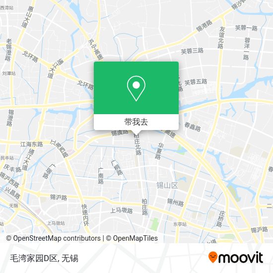 毛湾家园D区地图
