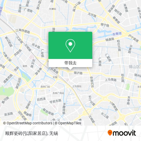 顺辉瓷砖(弘阳家居店)地图