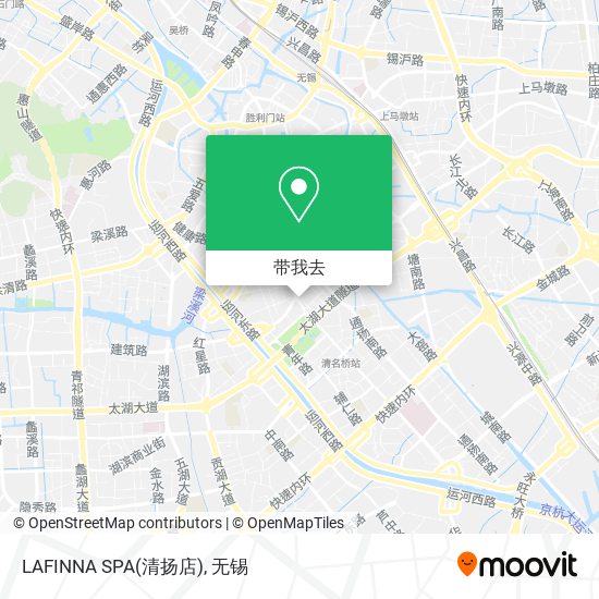 LAFINNA SPA(清扬店)地图