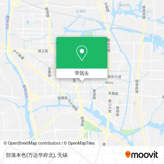 部落本色(万达华府北)地图