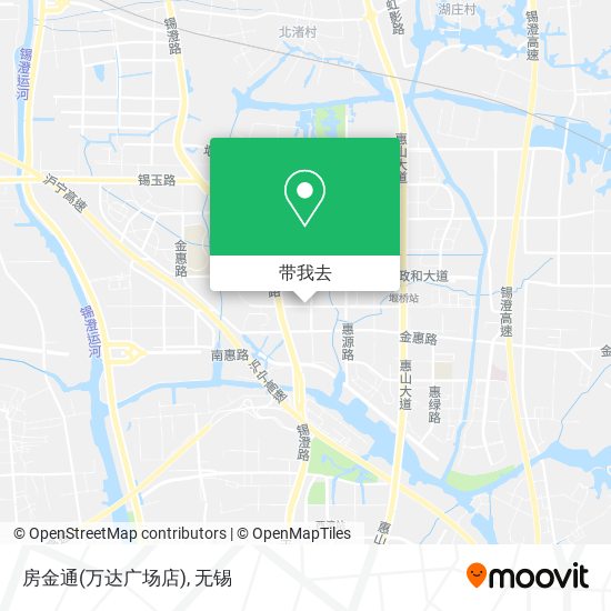 房金通(万达广场店)地图