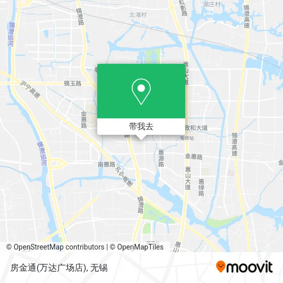 房金通(万达广场店)地图