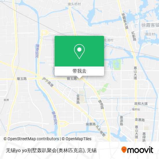 无锡yo yo别墅轰趴聚会(奥林匹克店)地图